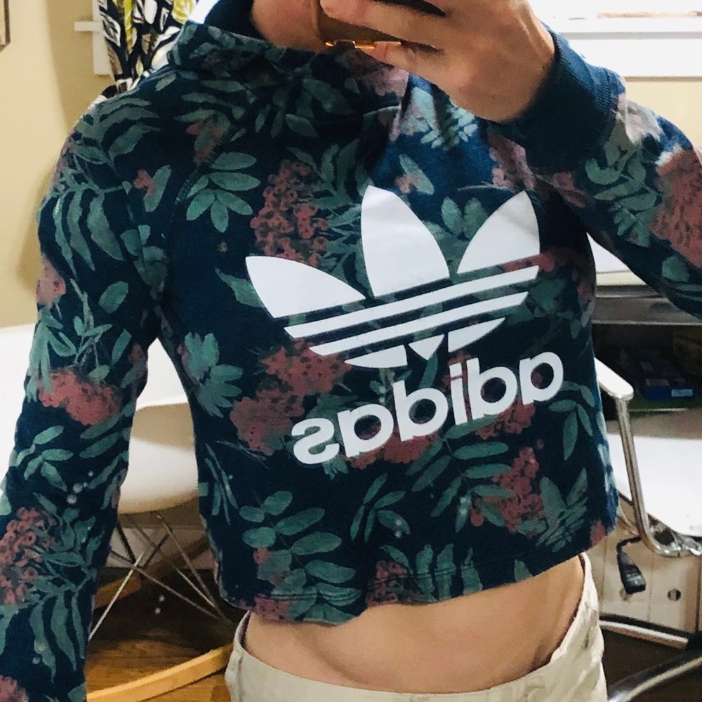 Adidas Originals Cropped Hoodie